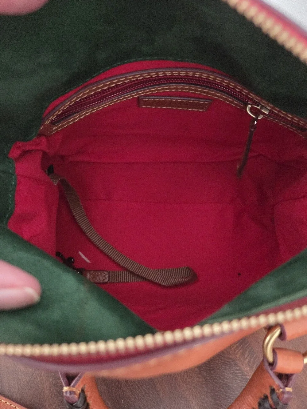 Dooney & Bourke Florentine Micro Satchel Color: Natural